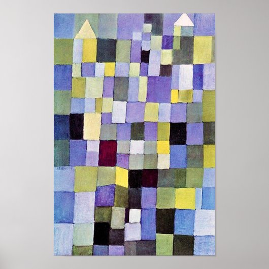Architectuur, Paul Klee Poster (Voorkant)