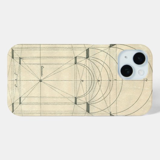  architectuur, perspectief renaissance Arch Case-Mate iPhone Case (Achterkant (horizontaal))