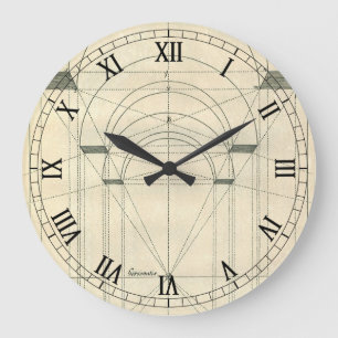  architectuur, perspectief renaissance Arch Grote Klok