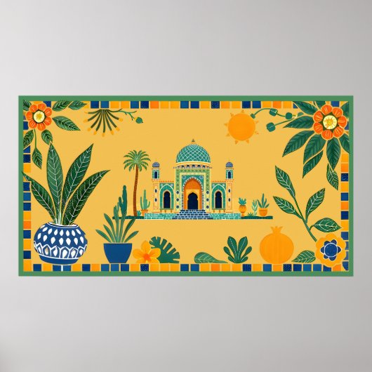 architectuur poster (Voorkant)