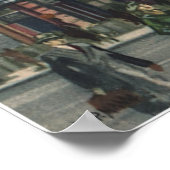  architectuur Queens Hotel Leicester Square Poster (Hoek)