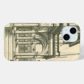  Architectuur, Roman Courtyard met Kolommen Case-Mate iPhone Case (Achterkant (horizontaal))