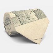 architectuur, Romein Portico met kolommen Stropdas (Opgerold)