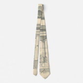 architectuur, Romein Portico met kolommen Stropdas (Achterkant)