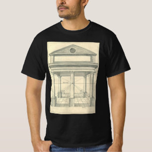  architectuur, Romein Portico met kolommen T-shirt