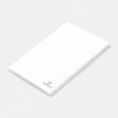 Architectuur Stationery met Logo Post-it® Notes (Schuin)
