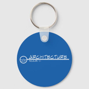 Architectuur Tekentitel Sleutelhanger (licht)