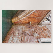 Architectuur van de Brick-muur van de Brug van het Legpuzzel (Horizontaal)