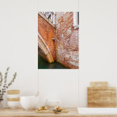 Architectuur van de Brick-muur van de Brug van het Poster (Keuken)