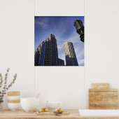 Architectuur van het centrum van Boston Poster (Keuken)