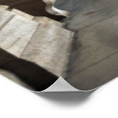 Architectuur van het stadhuis in Wenen Poster (Hoek)