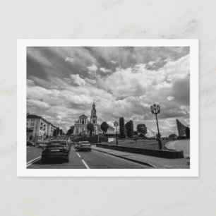 Architectuur van het Wit-Russische Uitzicht Citysc Briefkaart