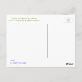 Architectuur van Saint Cloud in Florida Briefkaart (Achterkant)