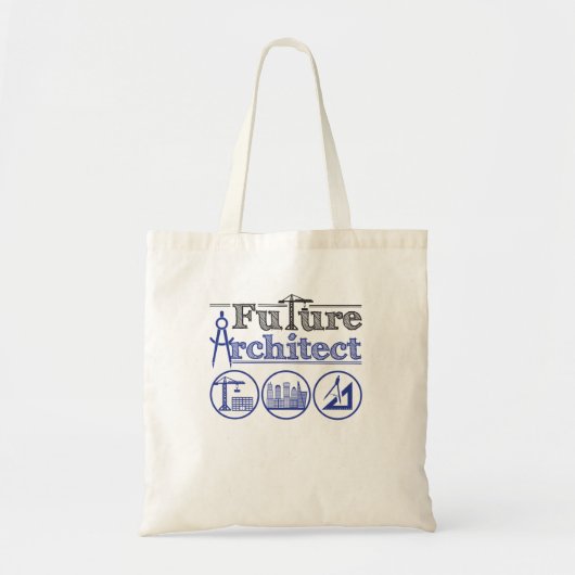 Architectuur van toekomstige architecten tote bag (Voorkant)