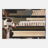  architectuur, wolkenkrabbers door Sheeler, 1922 Inpakpapier Vel (Voorkant 2)