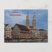 Architectuur Zürich Zwitserland Briefkaart (Voorkant)