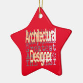 Architectuurontwerper Extraordinaire Keramisch Ornament (Links)