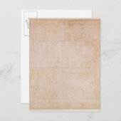 Architectuurschets Briefkaart (Voorkant / Achterkant)