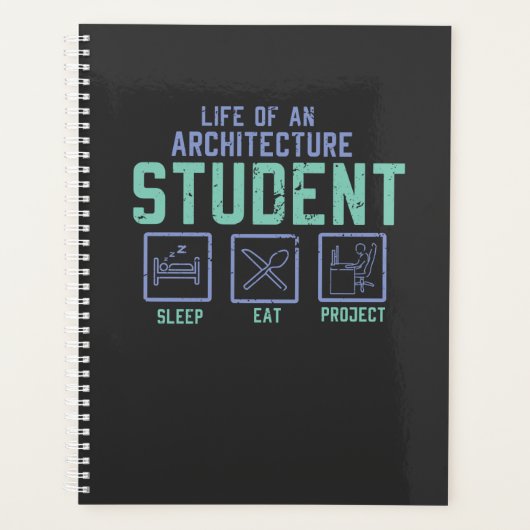 Architectuurstudent Planner (Voorkant)