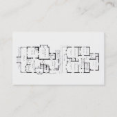 Architectuurstudio Visitekaartje (Achterkant)