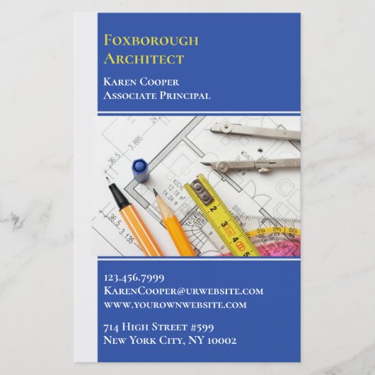 Architectuurtechniek Flyer (Voorkant)