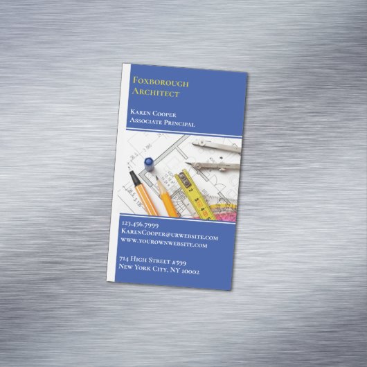 Architectuurtechniek Magnetisch Visitekaartje (Voorbeeld)