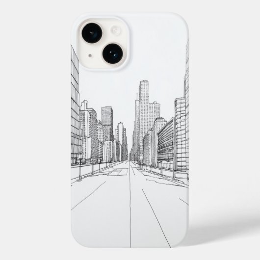 Architectuurtekening Case-Mate iPhone Case (Achterkant)