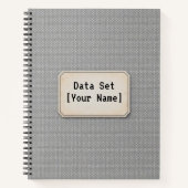 Archive Dot Matrix | Data-Driven Minimalist Design Notitieboek (Voorkant)