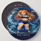  Archive Galaxy: Aquarius Beta Bearer Ronde Button 6,0 Cm (Voorkant /achterkant)
