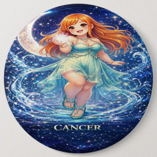 Archive Galaxy: Cancer Moon Guardian Ronde Button 6,0 Cm