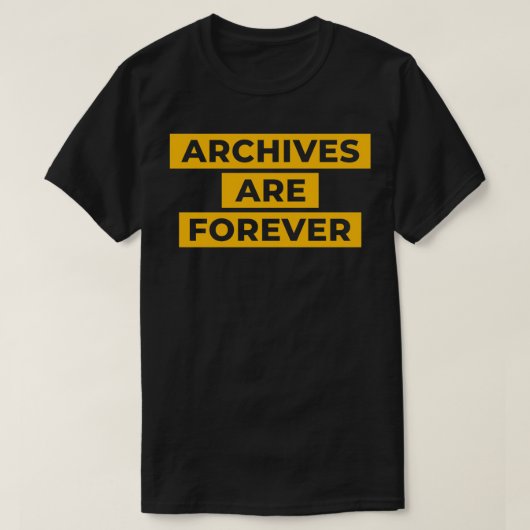 Archivering T-shirt (Design voorkant)