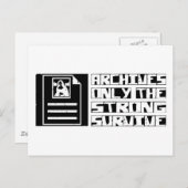 Archives Survive Briefkaart (Voorkant / Achterkant)