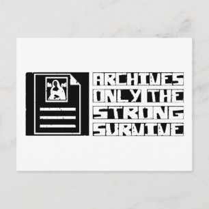 Archives Survive Briefkaart