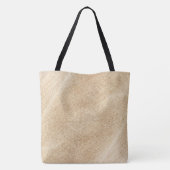 Archivist’s Vault: Linen-Look Personalized Tote Draagtas (Achterkant)