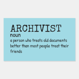 Archivistische definitie Humor Sticker