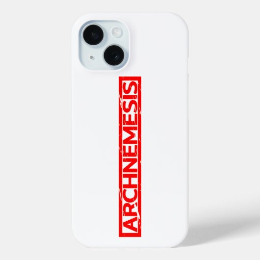 Archnemesis Stamp Case-Mate iPhone Case (Achterkant)