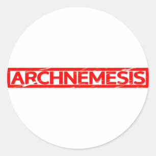 Archnemesis Stamp Ronde Sticker