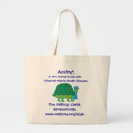 Archy Canvas Bag Grote Tote Bag (Voorkant)