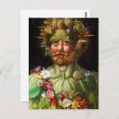 Arcimboldo Rudolf II Briefkaart (Voorkant / Achterkant)