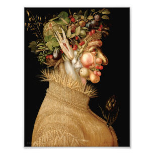 Arcimboldo Summer Foto Afdruk