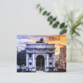 Arco Británico in het Briefkaart Valparaiso (Staand voorkant)