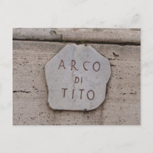 arco di tito briefkaart