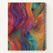 Arcoíris Arremolinado Notitieboek (Achterkant)