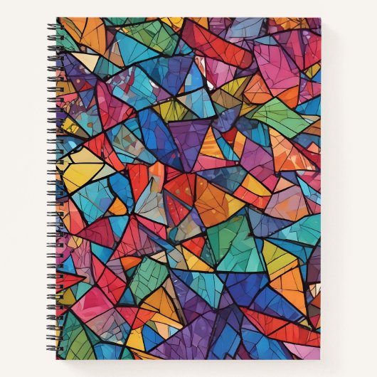 Arcoíris Fragmentado Notitieboek (Voorkant)