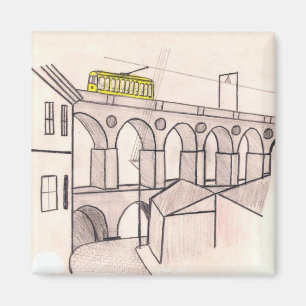 Arcos da Lapa r.j. Magneet