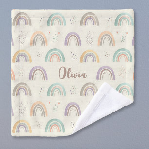 Arcs-en-ciel pastel aquarelle personnalisés