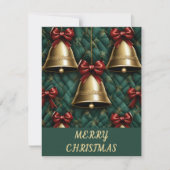 Arcs et Cloches - Carte de Noël (Devant)