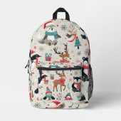 Arctic Animals Pattern rugzak (Voorkant)