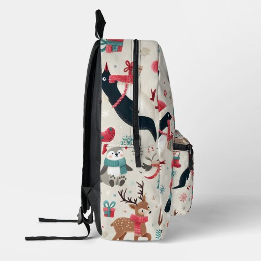 Arctic Animals Pattern rugzak (Links)