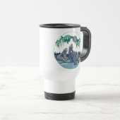 Arctic Art Beer Travel Mug Polar Beer Cup Reisbeker (Voorkant rechts)